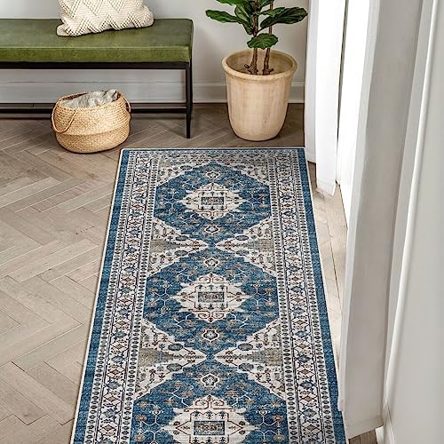 2x5 Washable Hallway Runner Rug: Indoor Farmhouse Entryway Kitchen Rugs - Image 2