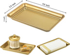 SheeChung Metal Vanity Tray, Bathroom Counter Storage Tray - Image 3