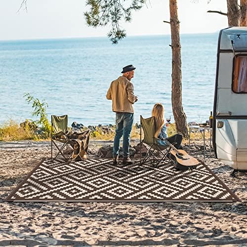 GENIMO Outdoor Rug, Waterproof Plastic Rugs - Image 2