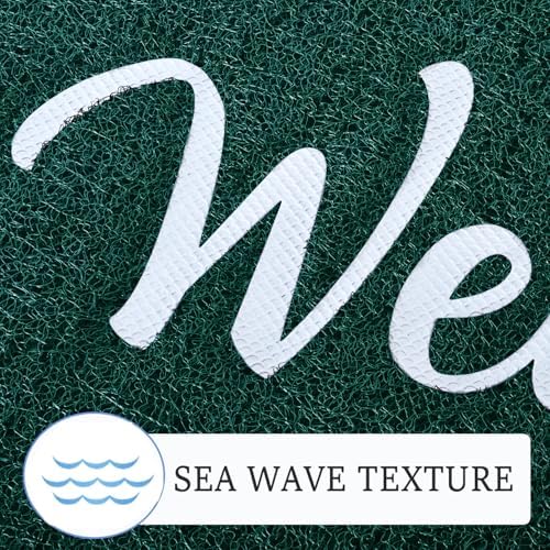 T.HENV Welcome Mat Outdoor Indoor, Waterproof, Non Slip, Easy Clean - Image 4