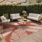 GENIMO Outdoor Rug, Waterproof Plastic Rugs 10'x14' - Image 4