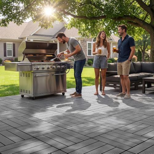 Flamaker Plastic Interlocking Deck Tiles - Image 6