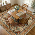 RELEANY Washable Area Rug, Square 7'x7' by RELEANY