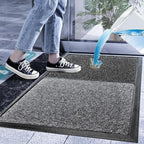 SINOPED 2-in-1 Disinfecting Sanitizing Floor Mat, Small 17"x31" - Image 2