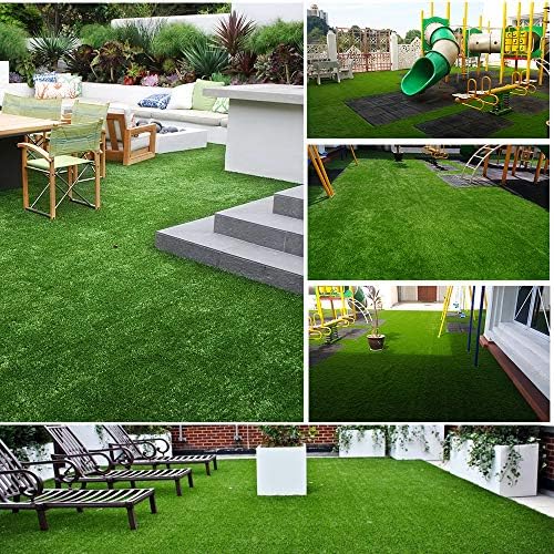Artificial Grass Astro Turf Lawn 7FTX25FT, Economy Synthetic Fake Grass Indoor - Image 3