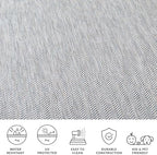 SAFAVIEH Outdoor Square Rug 7'10" - Image 4