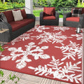 GENIMO Outdoor Rug, Waterproof Plastic Rugs by GENIMO