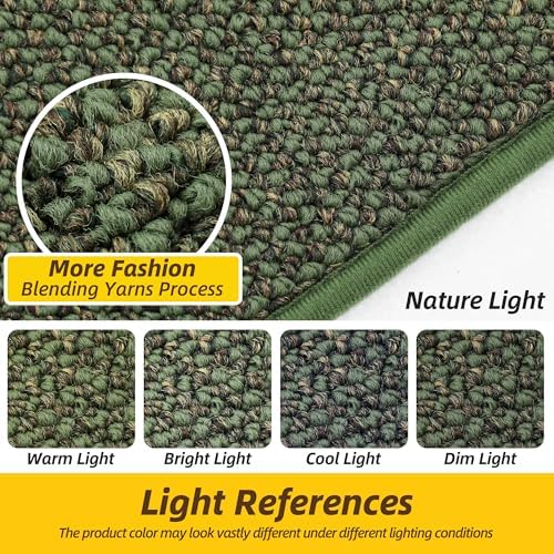 JSEI Dirt Trapper Door Mat 36" x 60", Non-Slip Washable Doormats - Image 3