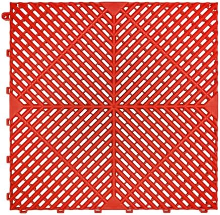SafeRacks Vented Interlocking Garage Floor Tiles by SafeRacks