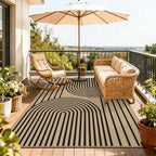 Faux Jute Area Rug, Dining Room, Home Decor - Image 2