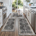 3-Piece Washable Kitchen Rug Set of 3 by BYYVOORugsforYourHome