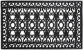 Calloway Mills 103592439 Garrisons Gate Rubber Doormat by Callowaymills