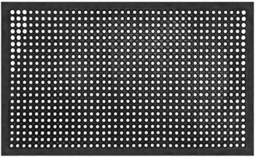 Large Outdoor Rubber Drainage Mat by Unknown