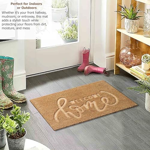 Gardenised Heavy Duty Coco Coir Doormat - Image 4