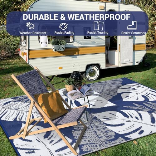 GlowSol Waterproof 9x18 Outdoor Rug - Image 7