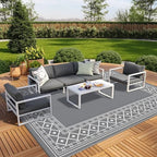 GENIMO Outdoor Rug, Waterproof Plastic Rugs 10'x20' by GENIMO