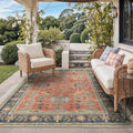 GENIMO Indoor Outdoor Rug, Washable by GENIMO