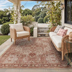 GENIMO Indoor Outdoor Rug, Washable by GENIMO