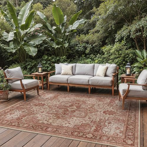 GENIMO Indoor Outdoor Rug, Washable - Image 6