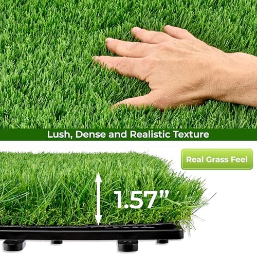 Sorbus Interlocking Artificial Grass Tiles - Image 5