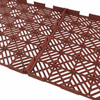 Deck Tiles - 30-Pack Polypropylene Interlocking Patio Tiles ? Outdoor Flooring - Image 5
