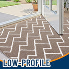OLANLY Front Door Mat 59x35, Low-Profile Easy Clean Doormat - Image 3