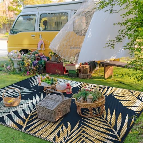 GENIMO Outdoor Rug, Waterproof Plastic Rugs - Image 3