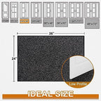 Mibao Super Absorbent Front Door Mat, Non-Slip Washable Indoor Doormats - Image 2