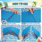 Interlocking Pool Tile 16 Pcs Floor Mat - Image 3
