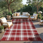 GENIMO Outdoor Rug, Waterproof Plastic Rugs - Image 5