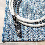 SAFAVIEH Outdoor Area Rug 8x11 - Image 4