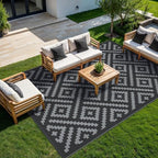 GENIMO Outdoor Rug, Waterproof Plastic Rugs - Image 4