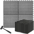 30Pcs Interlocking Drainage Floor Tiles, Modular Interlocking Floor Mats by Chrotopic