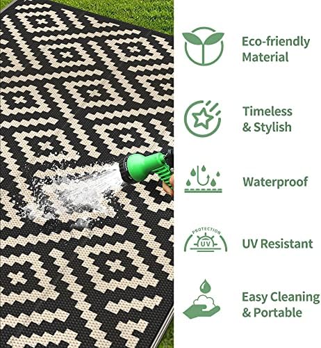 GENIMO Outdoor Rug, Waterproof Plastic Rugs - Image 5