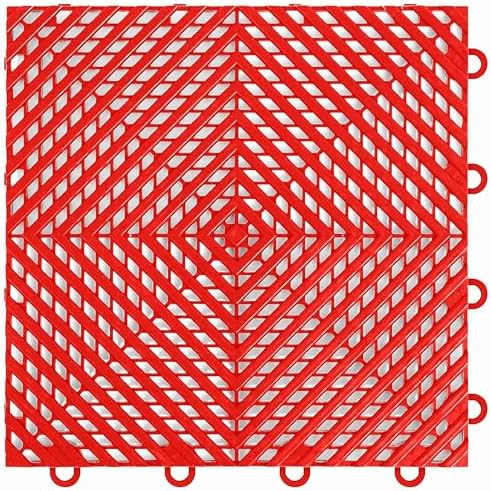 Nitro Tiles Vented by FlooringInc 12" x 12" Interlocking Garage Floor Tiles by IncStores