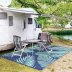 GENIMO Outdoor Rug, Waterproof Plastic Rugs - Image 5