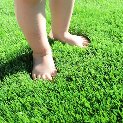 Fas Home Artificial Grass Turf 3x15 ft, Fake Grass Rug by WelcometoFasward
