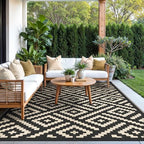 GENIMO Outdoor Rug, Waterproof Plastic Rugs - Image 6