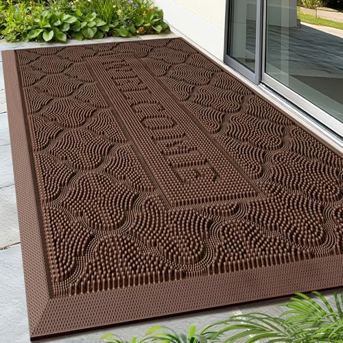 FRAMICS Welcome Mats for Front Door by FRAMICS
