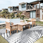 GENIMO Outdoor Rug, Waterproof Plastic Rugs - Image 4