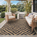 GENIMO Outdoor Rug, Waterproof Plastic Rugs by GENIMO