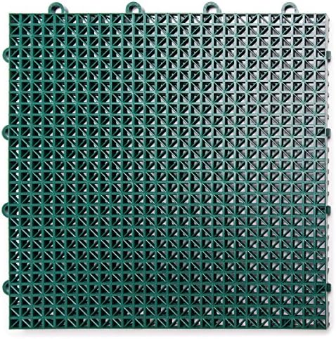 SnapLock DuraGrid 12"x12" Interlocking Deck Tiles, 40 Pack by BigFloors