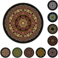 Chair Mat for Hardwood Floor Anti-Slip Floor Protector Round Gaming Computer by GZQIAWY