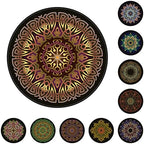 Chair Mat for Hardwood Floor Anti-Slip Floor Protector Round Gaming Computer by GZQIAWY