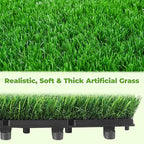108 PCS Interlocking Artificial Grass Tiles - Image 4