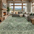 RELEANY Washable Area Rug, Large 9'x12' by RELEANY