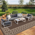 GENIMO Outdoor Rug, Waterproof Plastic Rugs 10'x20' by GENIMO