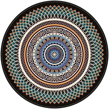 Chair Mat for Hardwood Floor Anti-Slip Floor Protector Round Gaming Computer by GZQIAWY