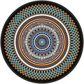 Chair Mat for Hardwood Floor Anti-Slip Floor Protector Round Gaming Computer by GZQIAWY