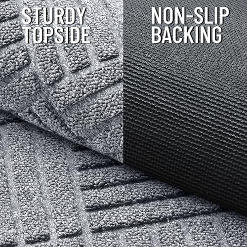 OLANLY Front Door Mat Outside Entrance 33x21, Waterproof Heavy-Duty Doormat - Image 4